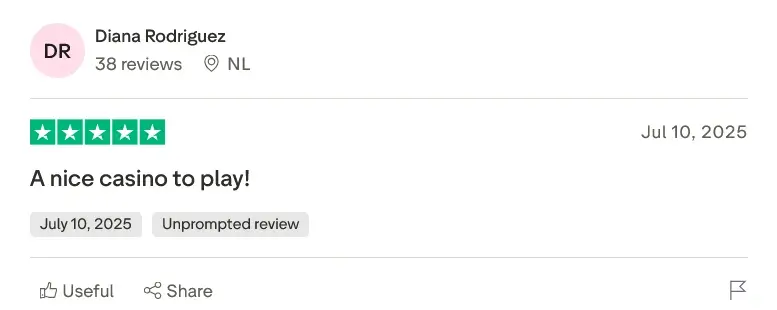 Rise of Bets review: leuk casino om te spelen.