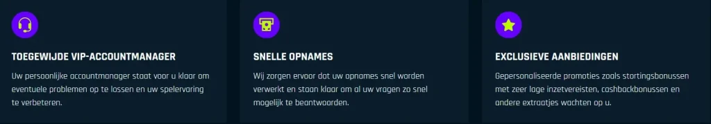 Rise of Bets VIP club