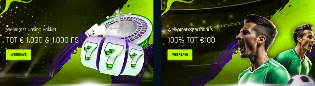 Rise of Bets welkomstbonussen